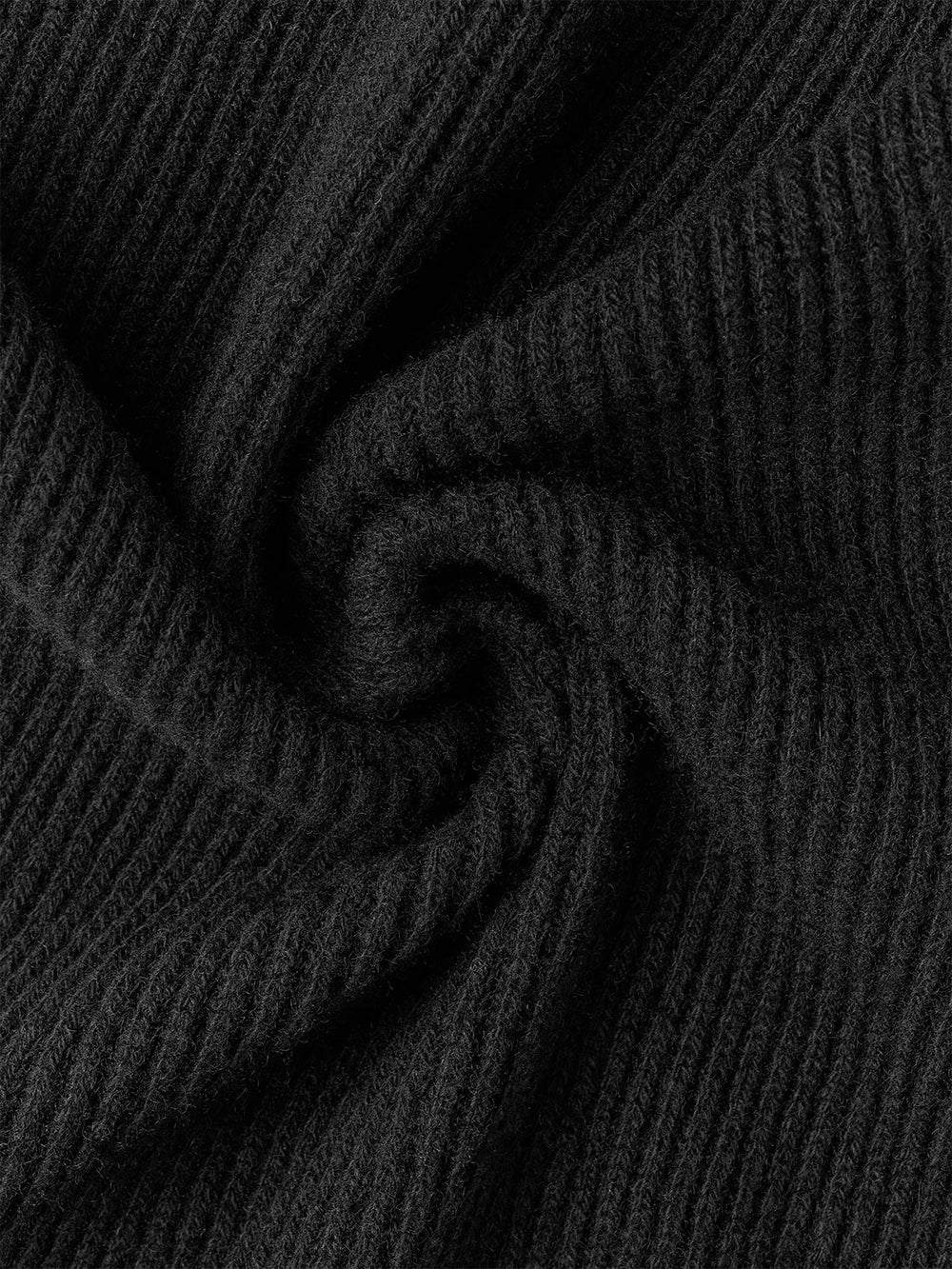 The Black Cashmere Scarf