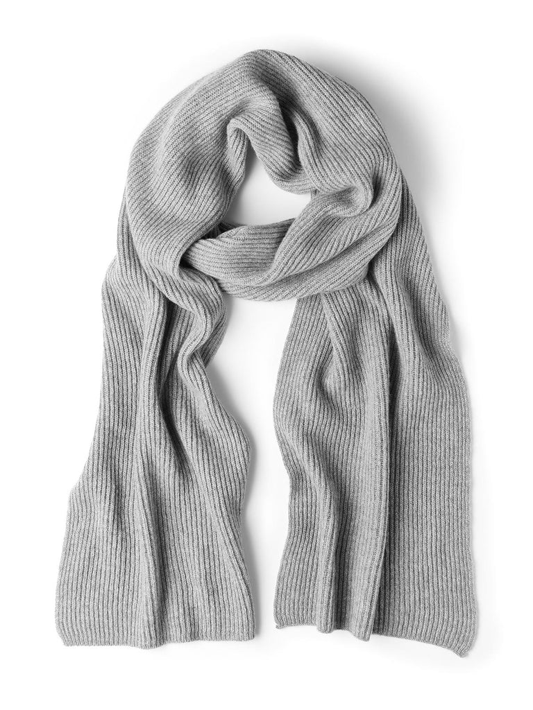 The Grey Cashmere Scarf