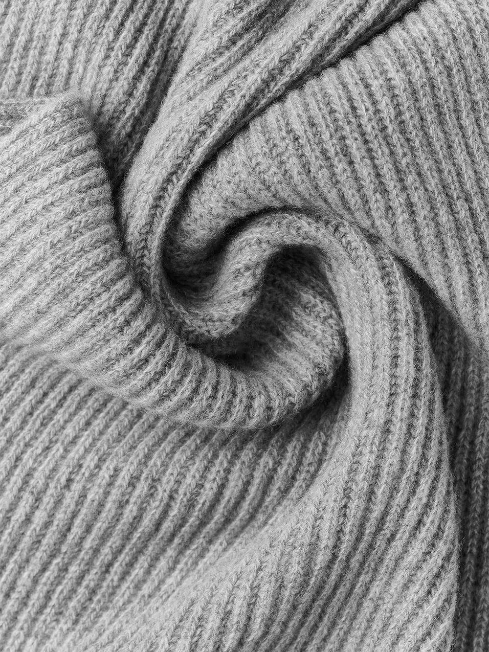 The Grey Cashmere Scarf
